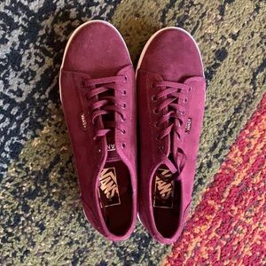 Maroon classic vans